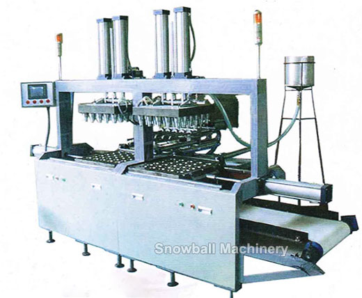 Molded ice cream wafer cone making machine