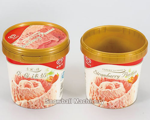 plastic ice cream cup 500ml