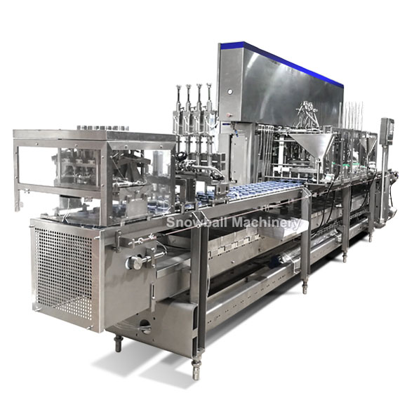 linear ice cream filling machine