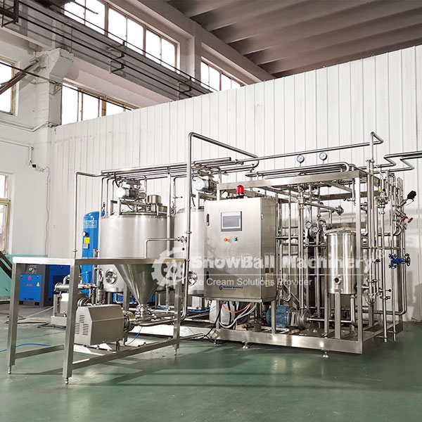 ice cream HTST system, ice cream mixing plant, ice cream pro mix machine