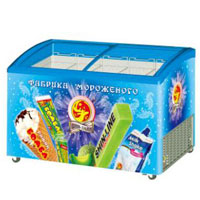 Ice Cream Display Freezer For Sale SD405K with CE UL, ETL low price