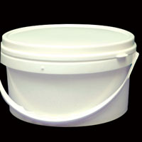 3L ice cream plastic tub with lid 