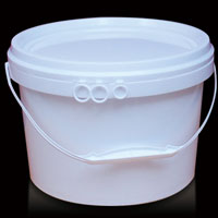 PP, HDPE ice cream container, 5L