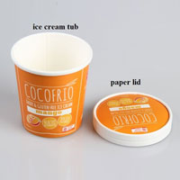 Ice cream paper cup, frozen yogurt paper cup