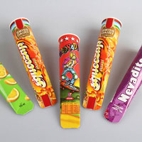 ice pop tubes, calippo tubes, ice lolly tubes