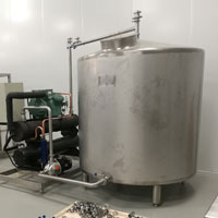 ice cream ageing tank self cooling, self cooling ice cream aging tank