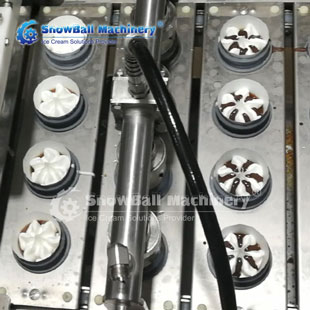 ice cream filling line
