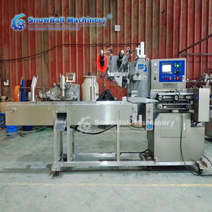 ice cream sandwich processing line
